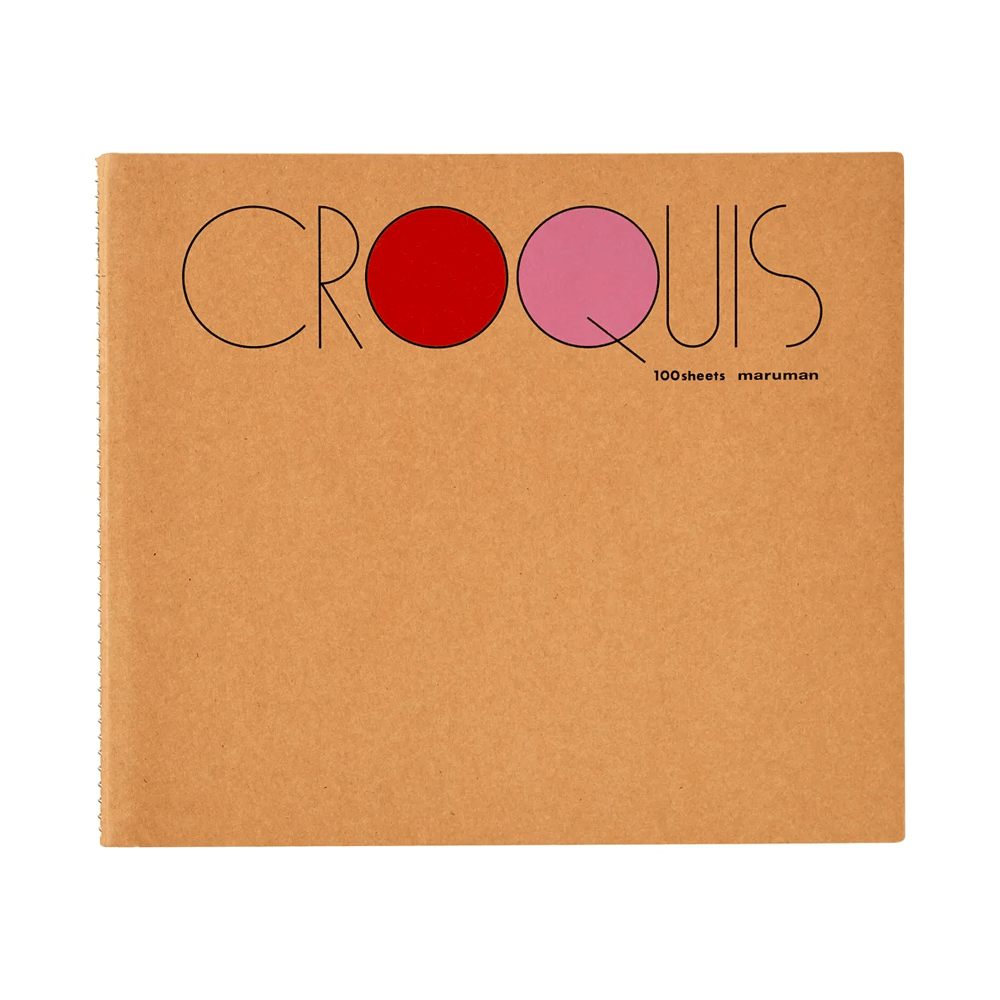 Maruman Croquis Sketchbook S (21,2 x 24,2 cm) [SS-01] - Croquis Blanco (52gsm, 100 Hojas)